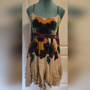 Free People Multicolor Flowy Drees
